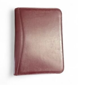 Brown Leather Binder
